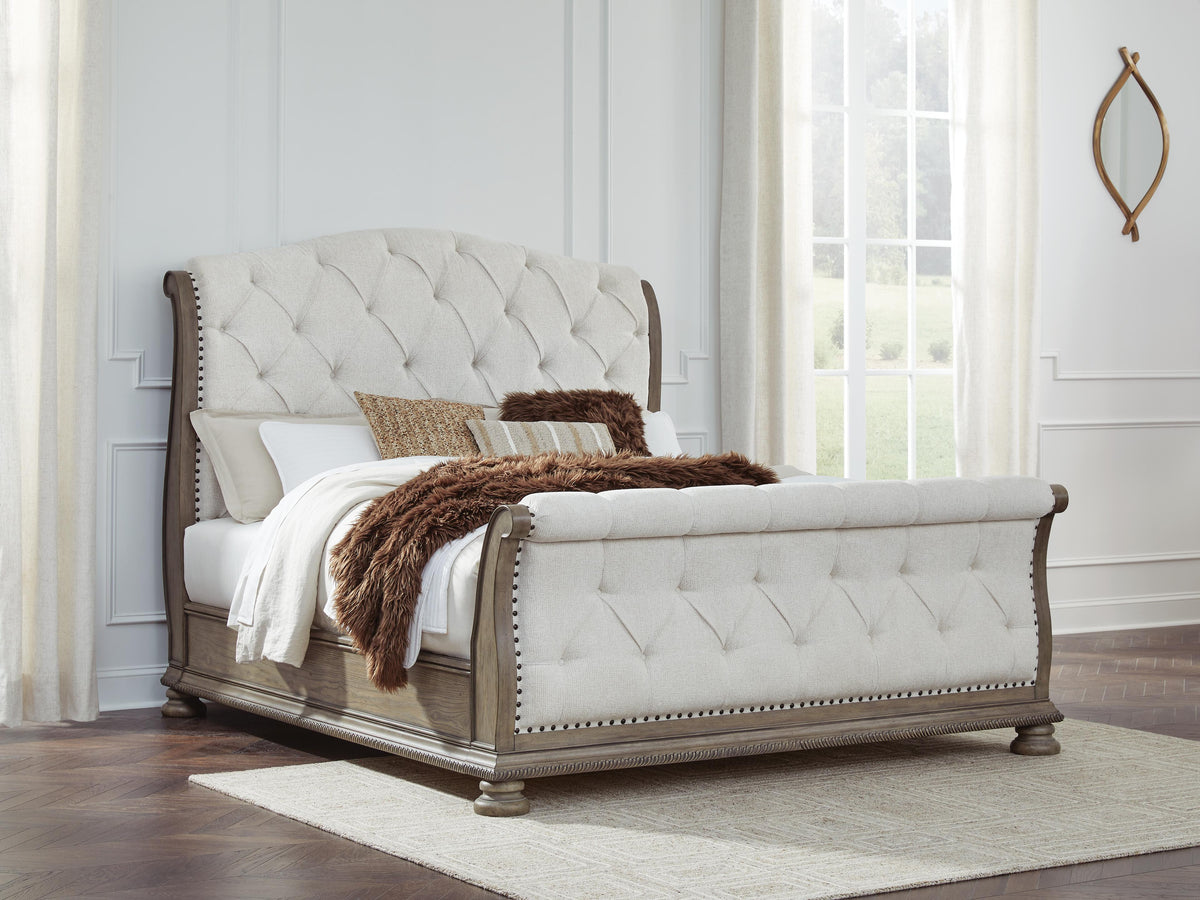 Ardenfield Bedroom Sets - B944B6, B944B7, B944B9 - product view or room setting; complete kit and included component views (supplier image 23)