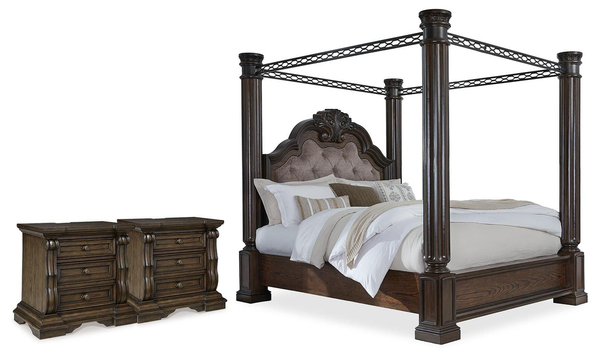 Maylee Bedroom Sets - B947B21 - product view or room setting; complete kit and included component views (supplier image 92)