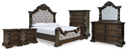 Maylee Bedroom Sets - B947B13 - product view or room setting; complete kit and included component views (supplier image 47)
