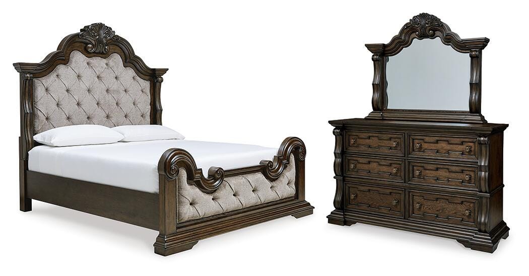 Maylee Bedroom Sets - B947B3 - product view or room setting; complete kit and included component views (supplier image 38)