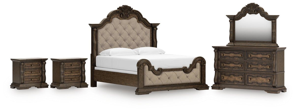 Maylee Bedroom Sets - B947B15 - product view or room setting; complete kit and included component views (supplier image 75)