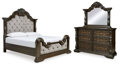Maylee Bedroom Sets - B947B6 - product view or room setting; complete kit and included component views (supplier image 1)