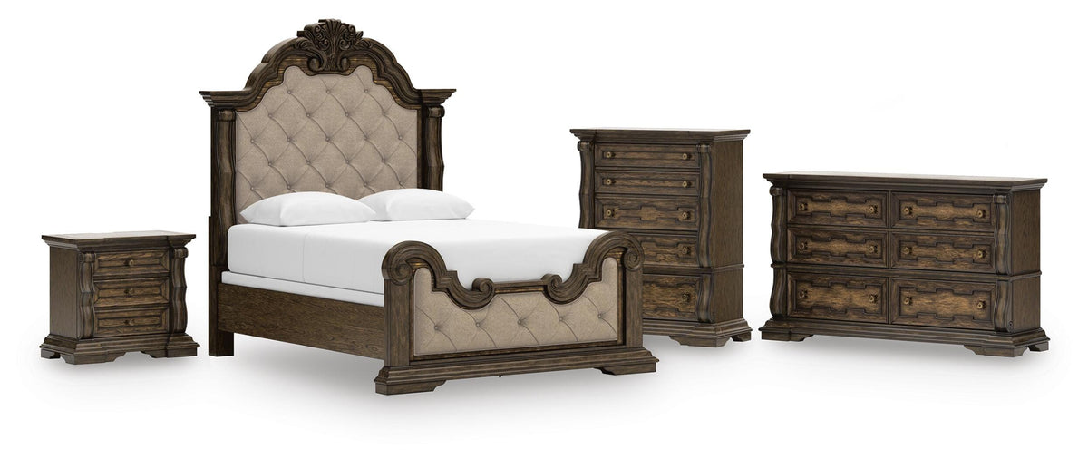 Maylee Bedroom Sets - B947B12 - product view or room setting; complete kit and included component views (supplier image 72)