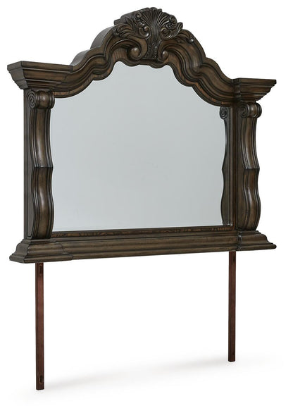 Maylee Bedroom Sets - B947B6, B947B7, B947B3, B947B13, B947B16, B947B15, B947B18, B947B17, B947B9, B947B22 - product view or room setting; complete kit and included component views (supplier image 24)
