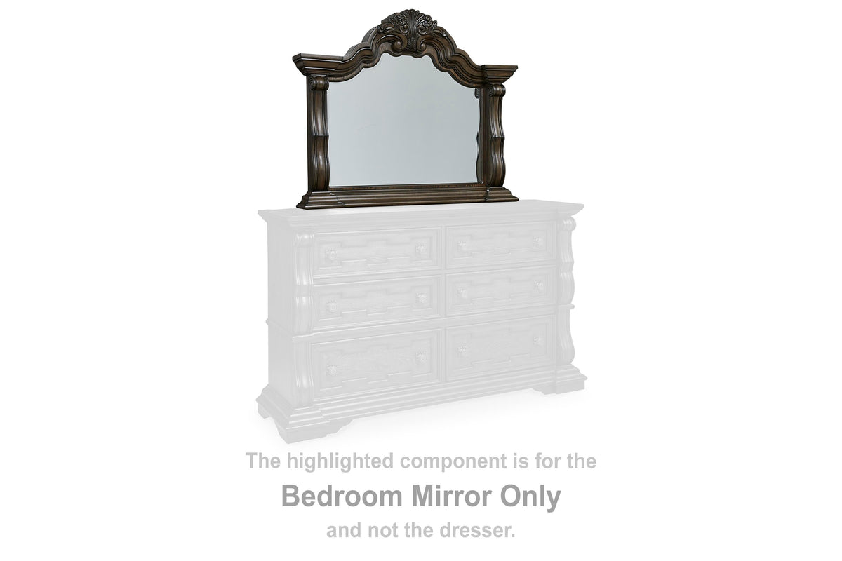Maylee Bedroom Sets - B947B6, B947B7, B947B3, B947B13, B947B16, B947B15, B947B18, B947B17, B947B9, B947B22 - product view or room setting; complete kit and included component views (supplier image 25)