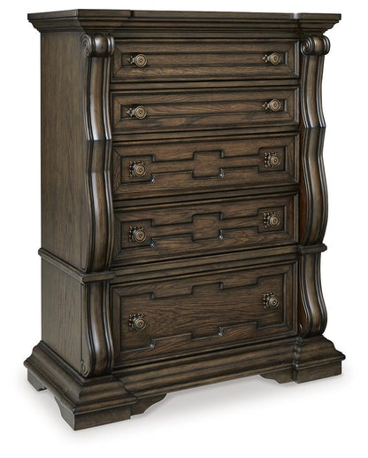Maylee Chest of Drawers - B947-46 - product view or room setting; only chest included (supplier image 1)