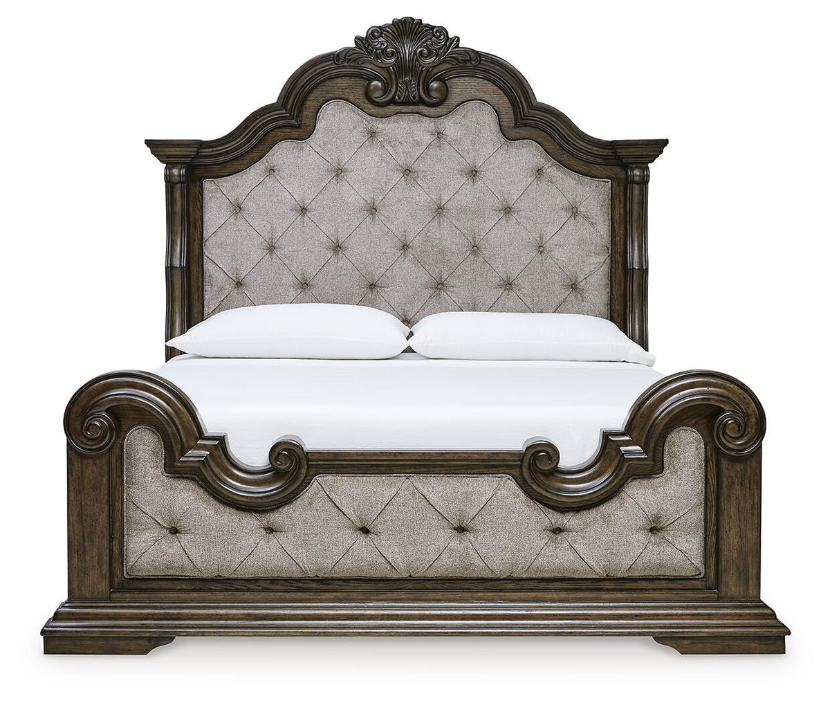 Maylee Bedroom Sets - B947B6, B947B7, B947B13, B947B14, B947B15, B947B17, B947B19, B947B23, B947B22 - product view or room setting; complete kit and included component views (supplier image 6)