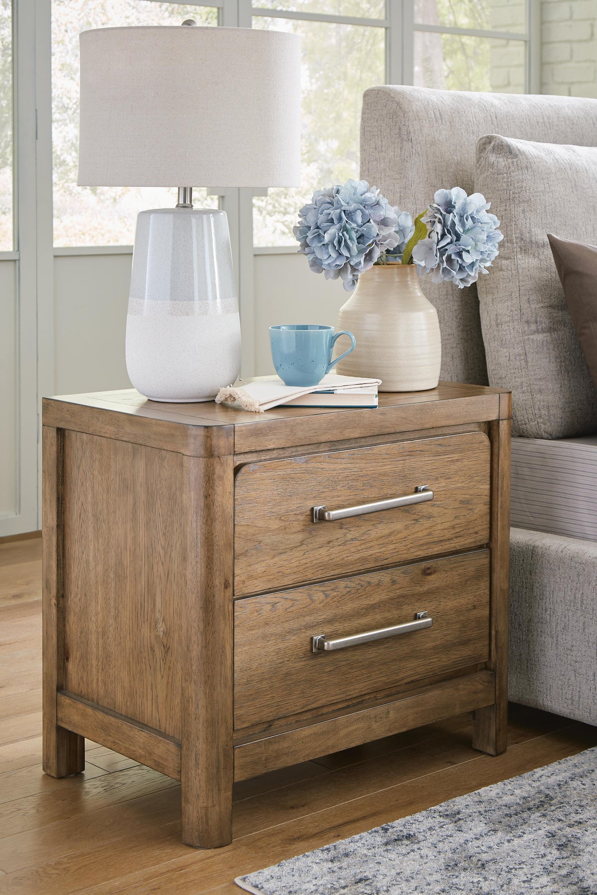 Cabalynn Nightstand - B974-92 - product view or room setting; only nightstand included (supplier image 2)