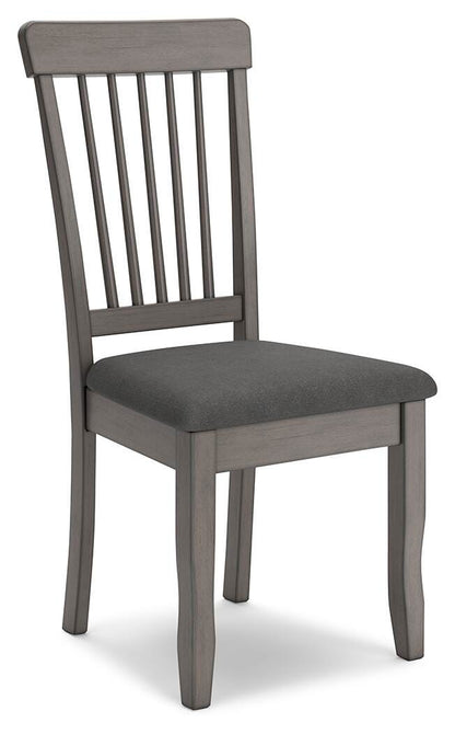 Shullden Dining Chairs (Set of 2) - D194-01X2 - product view or room setting; set of 2; individual included-item views (supplier image 4)