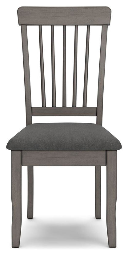 Shullden Dining Chairs (Set of 2) - D194-01X2 - product view or room setting; set of 2; individual included-item views (supplier image 8)