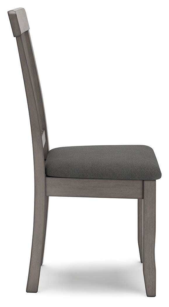 Shullden Dining Chairs (Set of 2) - D194-01X2 - product view or room setting; set of 2; individual included-item views (supplier image 10)