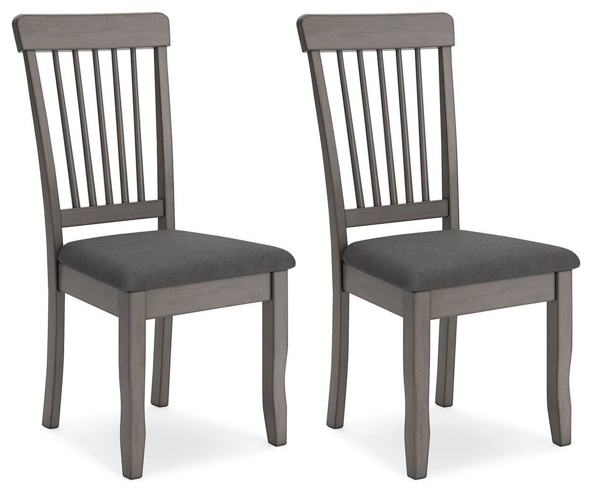 Shullden Dining Chairs (Set of 2) - D194-01X2 - product view or room setting; set of 2; individual included-item views (supplier image 13)