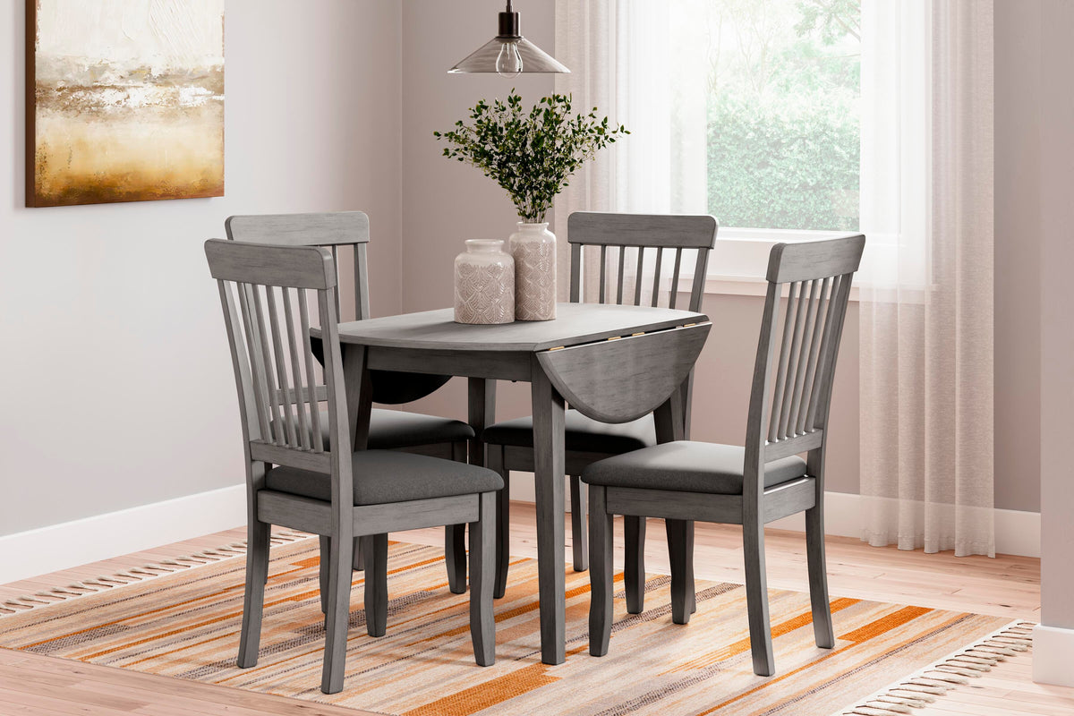 Shullden Dining Room Sets - D194D1 - product view or room setting; complete kit and included component views (supplier image 17)