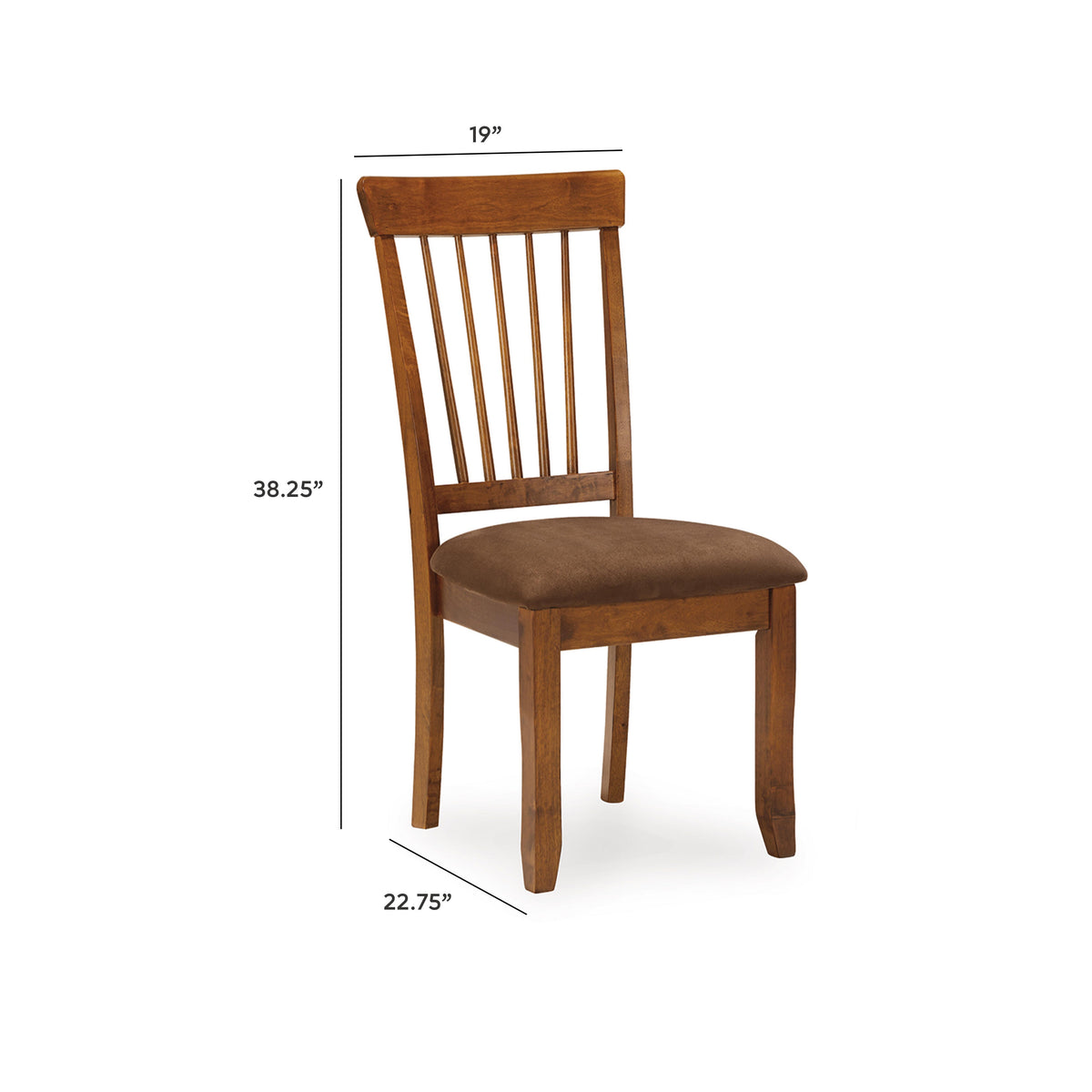 Berringer Dining Room Sets - D199D16, D199D13 - approximate manufacturer dimensions (supplier image 10)