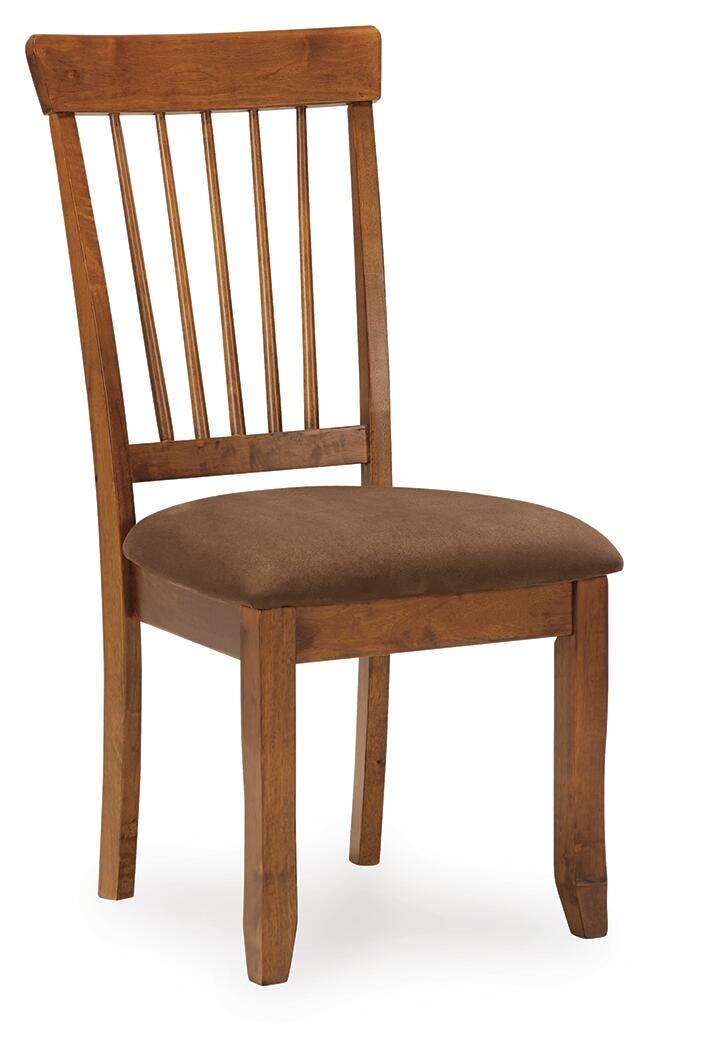 Berringer Dining Chairs (Set of 2) - D199-01X2 - product view or room setting; set of 2; individual included-item views (supplier image 3)