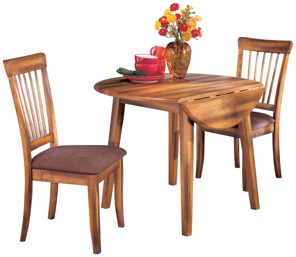 Berringer Dining Room Sets - D199D16 - product view or room setting; complete kit and included component views (supplier image 1)