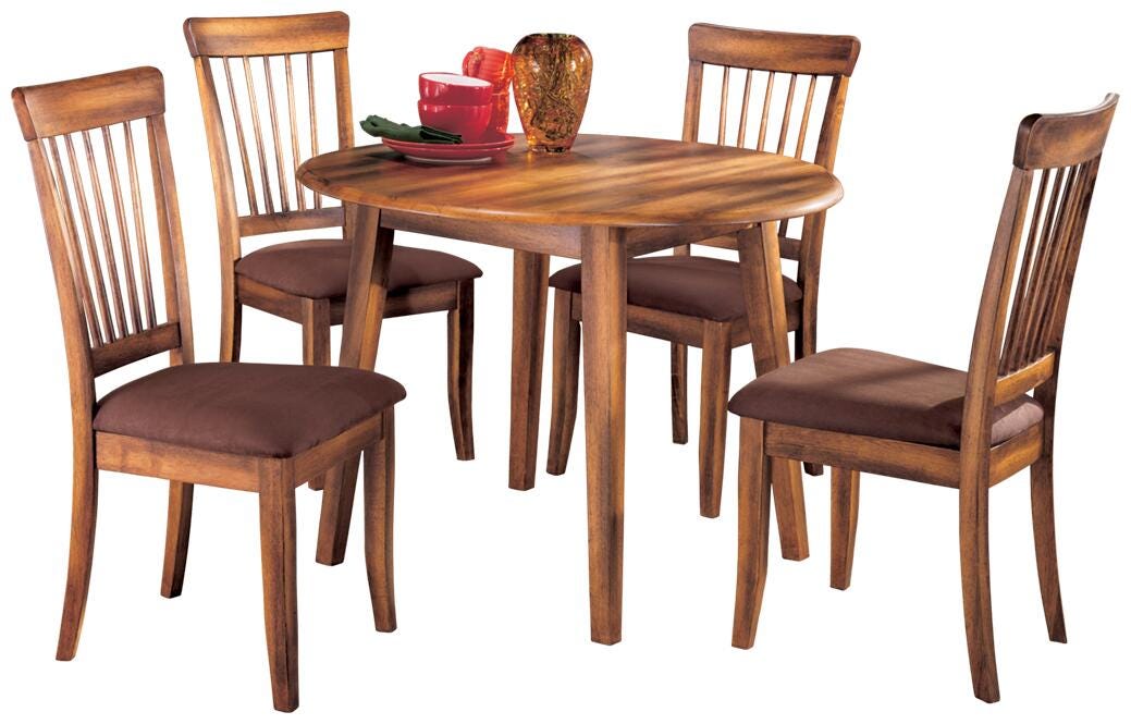 Berringer Dining Room Sets - D199D13 - product view or room setting; complete kit and included component views (supplier image 17)