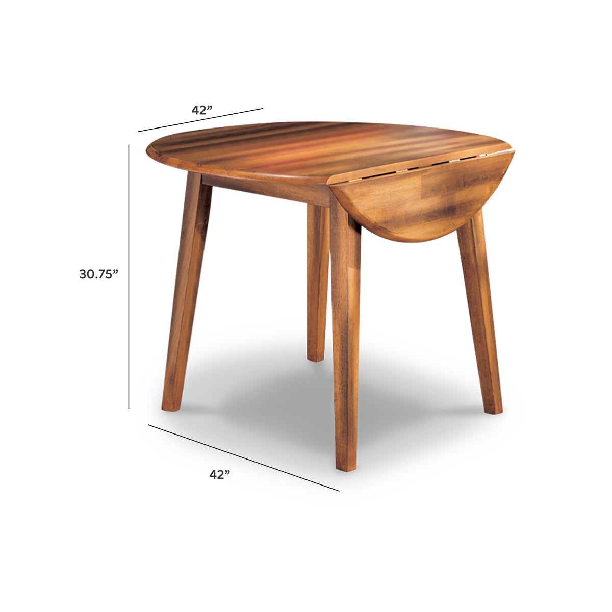 Berringer Dining Room Sets - D199D16, D199D13 - approximate manufacturer dimensions (supplier image 14)