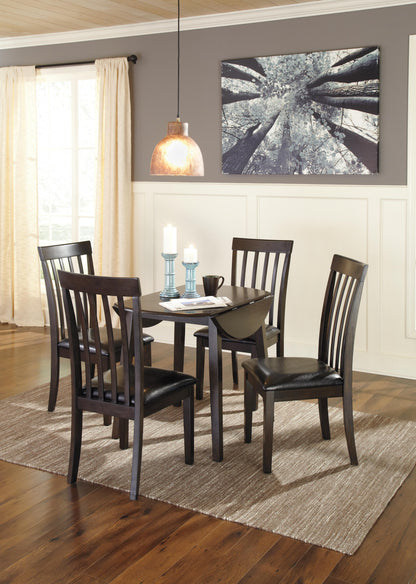 Hammis Dining Drop Leaf Table - D310-15 - product view or room setting; only dining table included (supplier image 5)