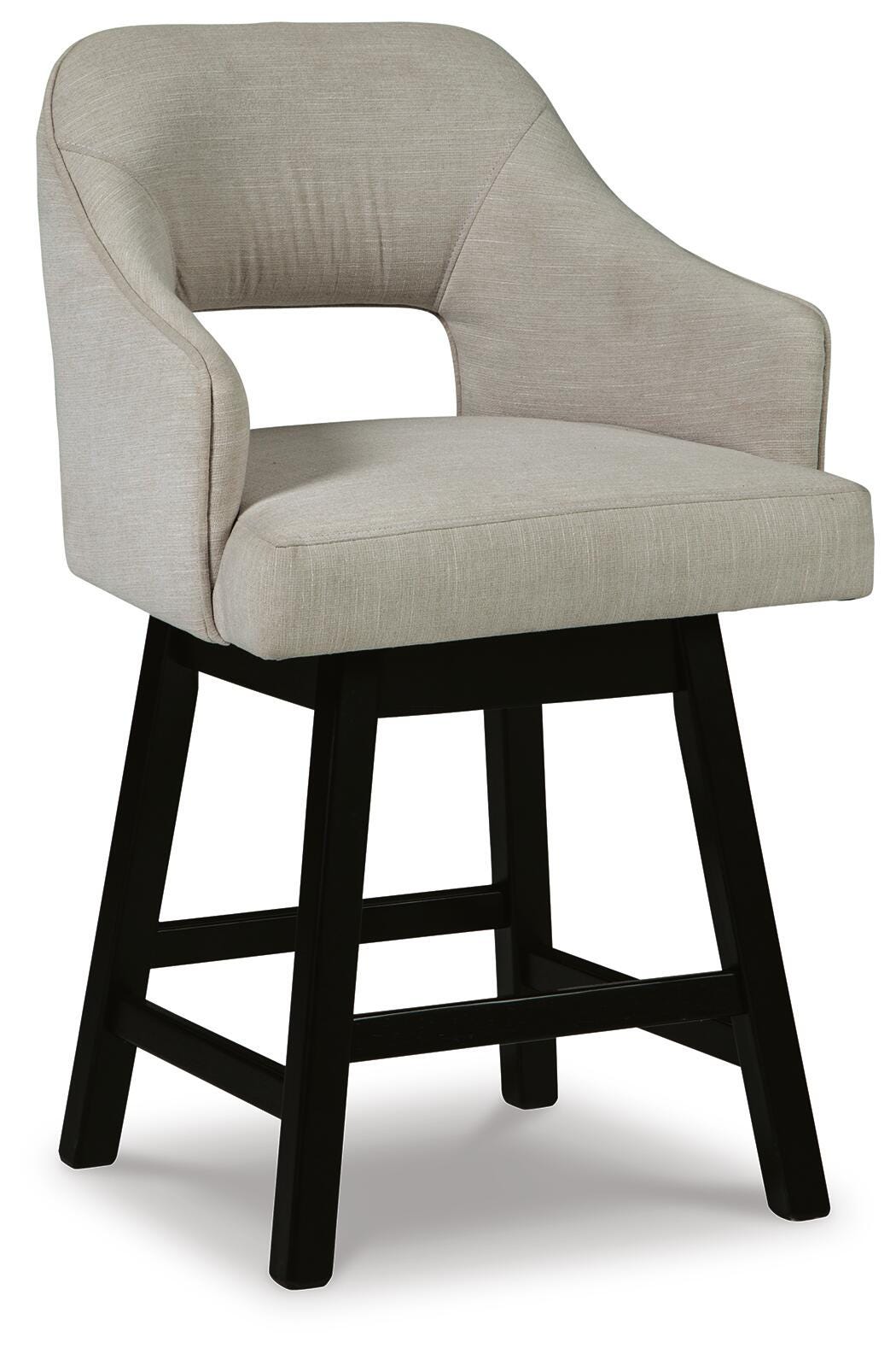 Tallenger Bar Stools (Set of 2) - D380-724X2 - product view or room setting; set of 2; individual included-item views (supplier image 15)