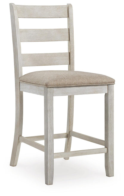 Skempton Bar Stools (Set of 2) - D394-124X2 - product view or room setting; set of 2; individual included-item views (supplier image 3)