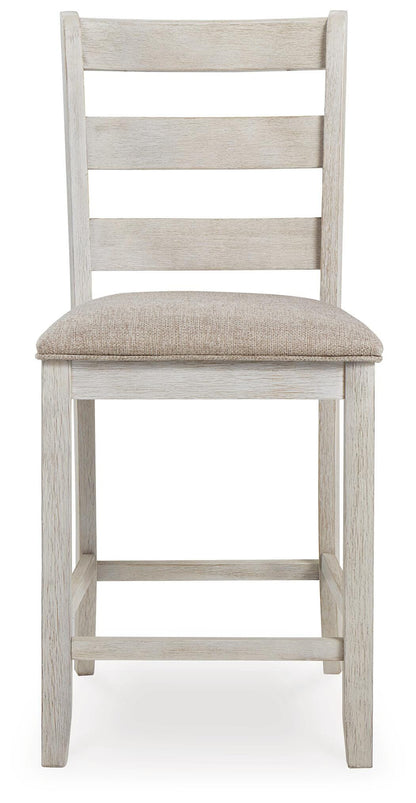 Skempton Bar Stools (Set of 2) - D394-124X2 - product view or room setting; set of 2; individual included-item views (supplier image 5)