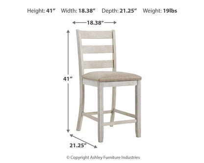Skempton Bar Stools (Set of 2) - D394-124X2 - approximate manufacturer dimensions (supplier image 4)