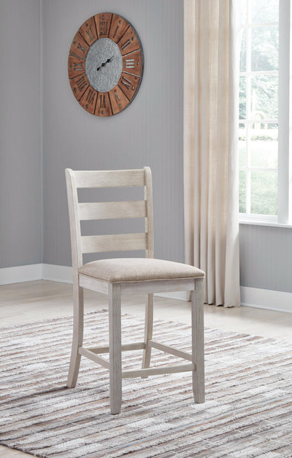 Skempton Bar Stools (Set of 2) - D394-124X2 - product view or room setting; set of 2; individual included-item views (supplier image 8)