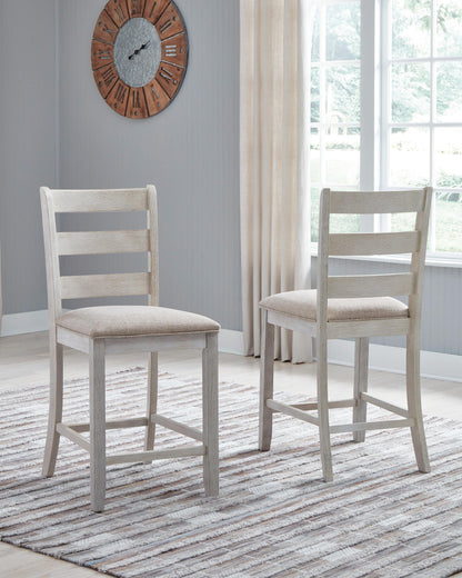 Skempton Bar Stools (Set of 2) - D394-124X2 - product view or room setting; set of 2; individual included-item views (supplier image 12)