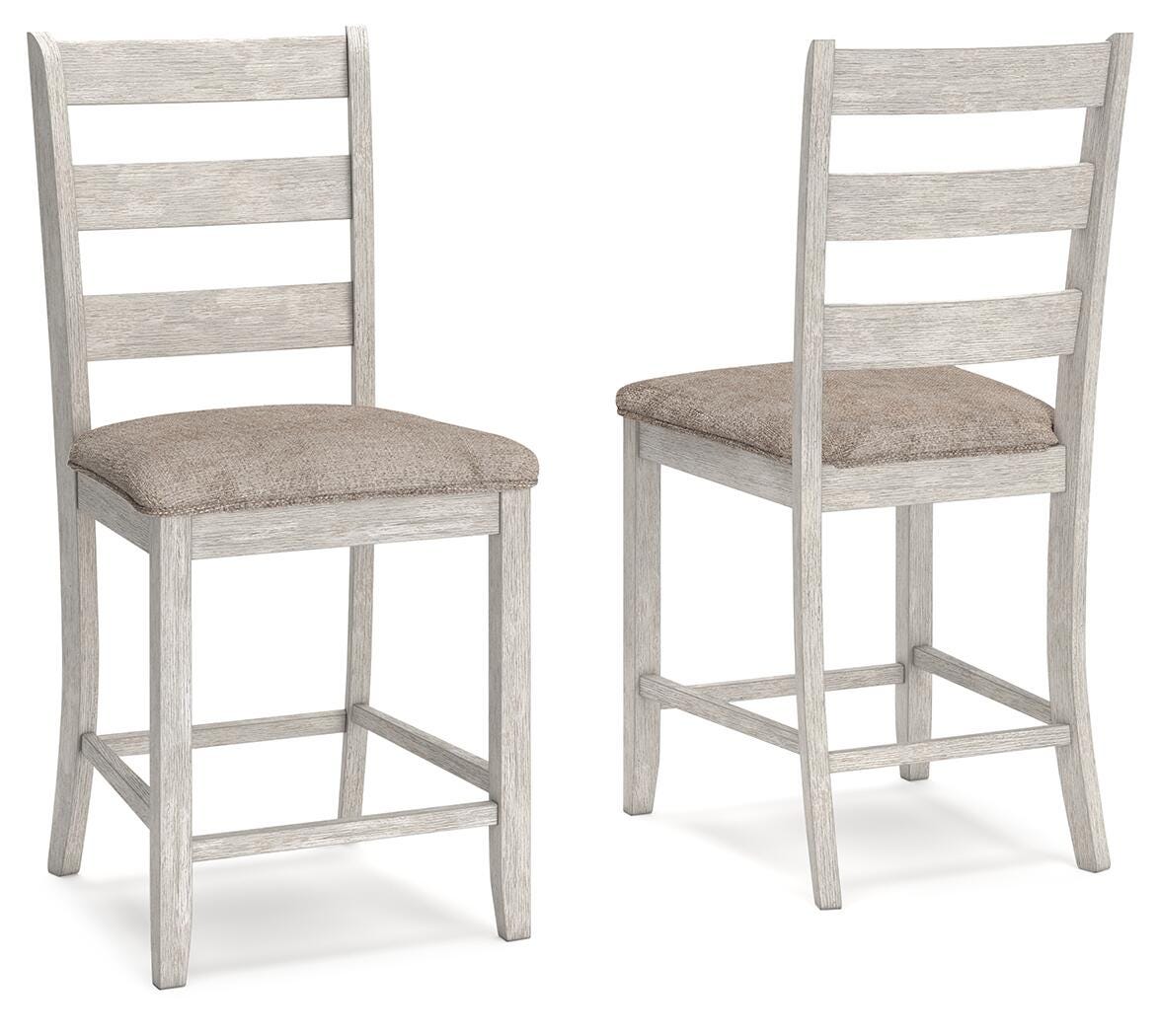 Skempton Bar Stools (Set of 2) - D394-124X2 - product view or room setting; set of 2; individual included-item views (supplier image 11)