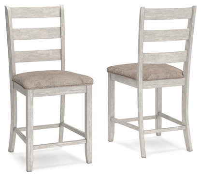 Skempton Bar Stools (Set of 2) - D394-124X2 - product view or room setting; set of 2; individual included-item views (supplier image 11)