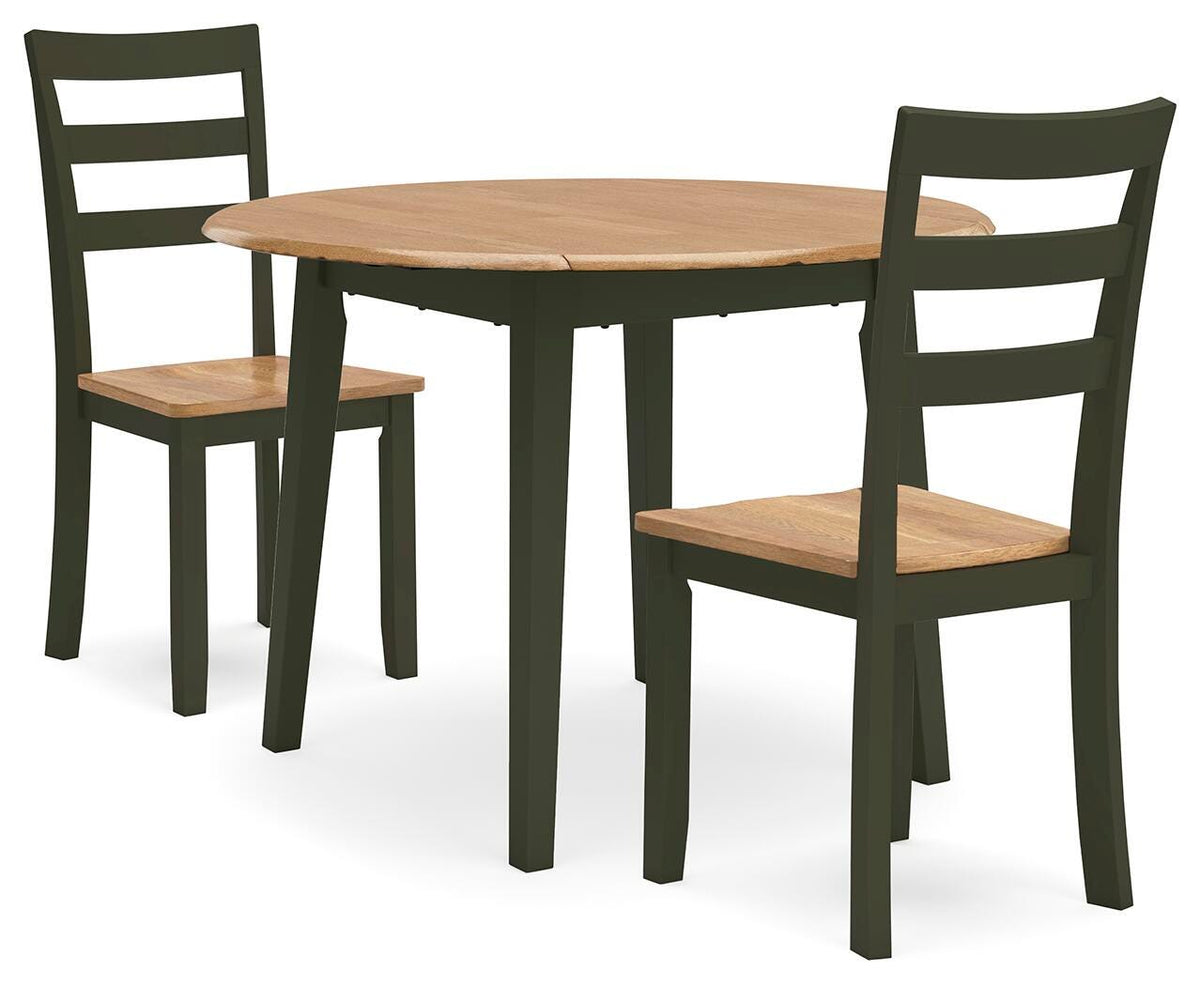 Gesthaven Dining Room Sets - D401D4 - product view or room setting; complete kit and included component views (supplier image 159)