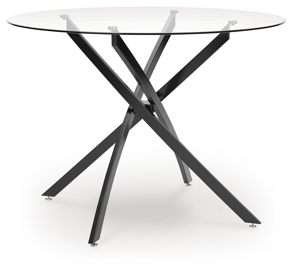 Pharwynn Dining Table - D446-15 - product view or room setting; only dining table included (supplier image 1)