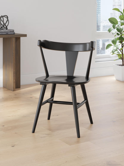Gretlynn Dining Chairs (Set of 2) - D501-02X2 - product view or room setting; set of 2; individual included-item views (supplier image 3)