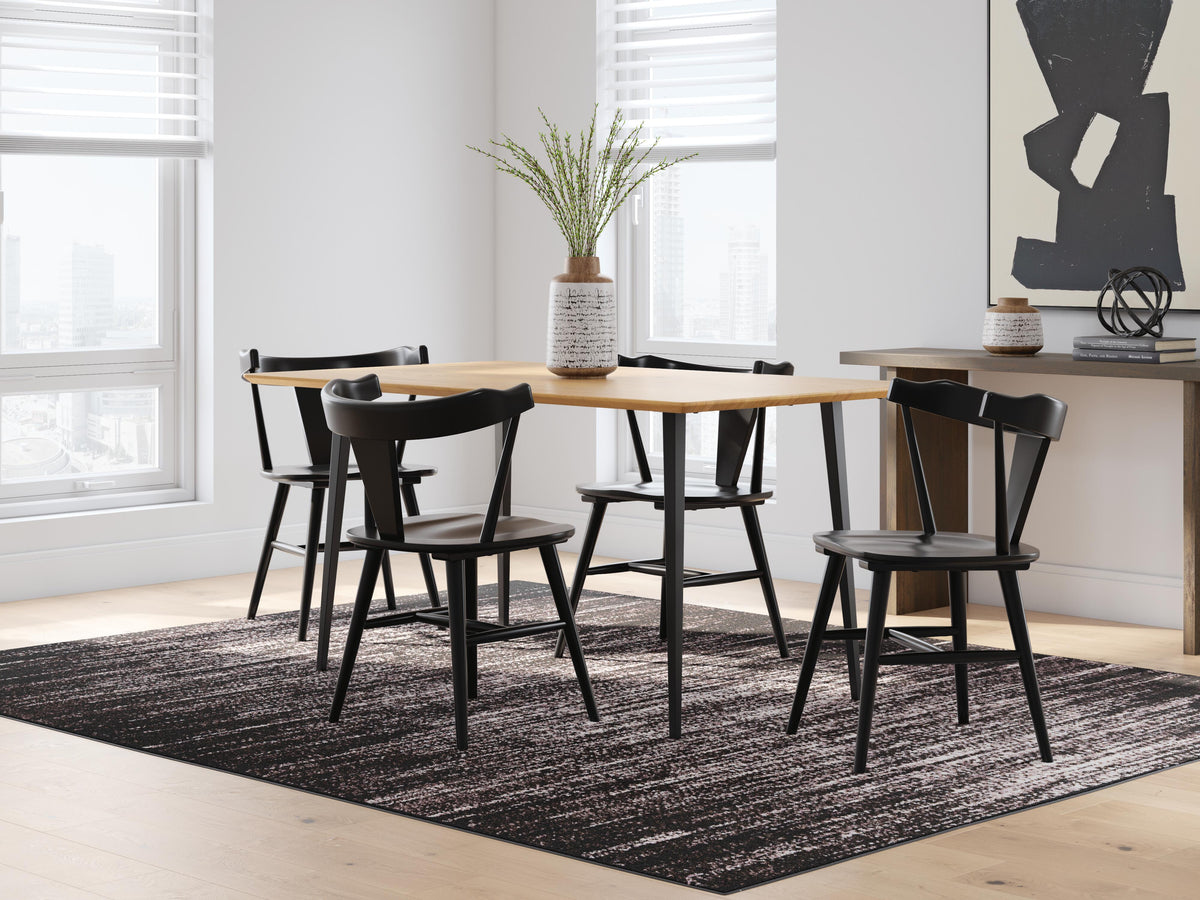 Gretlynn Dining Room Sets - D501D3 - product view or room setting; complete kit and included component views (supplier image 2)