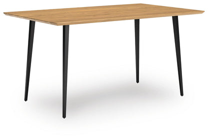 Gretlynn Dining Table - D501-25 - product view or room setting; only dining table included (supplier image 1)