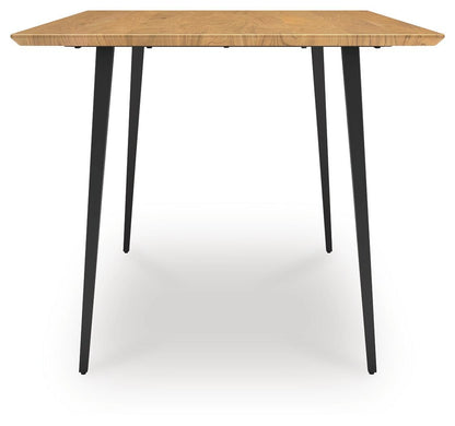 Gretlynn Dining Table - D501-25 - product view or room setting; only dining table included (supplier image 5)