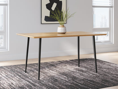 Gretlynn Dining Table - D501-25 - product view or room setting; only dining table included (supplier image 2)