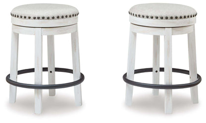 Valebeck Counter Height Stool - D546-324 - product view or room setting; only stool included (supplier image 12)