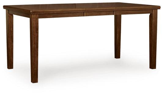 Ralene Counter Height Dining Extension Table - D594-32 - product view or room setting; only counter height table included (supplier image 1)
