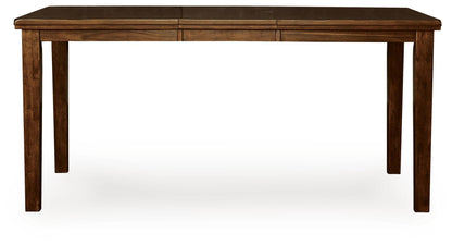 Ralene Counter Height Dining Extension Table - D594-32 - product view or room setting; only counter height table included (supplier image 2)