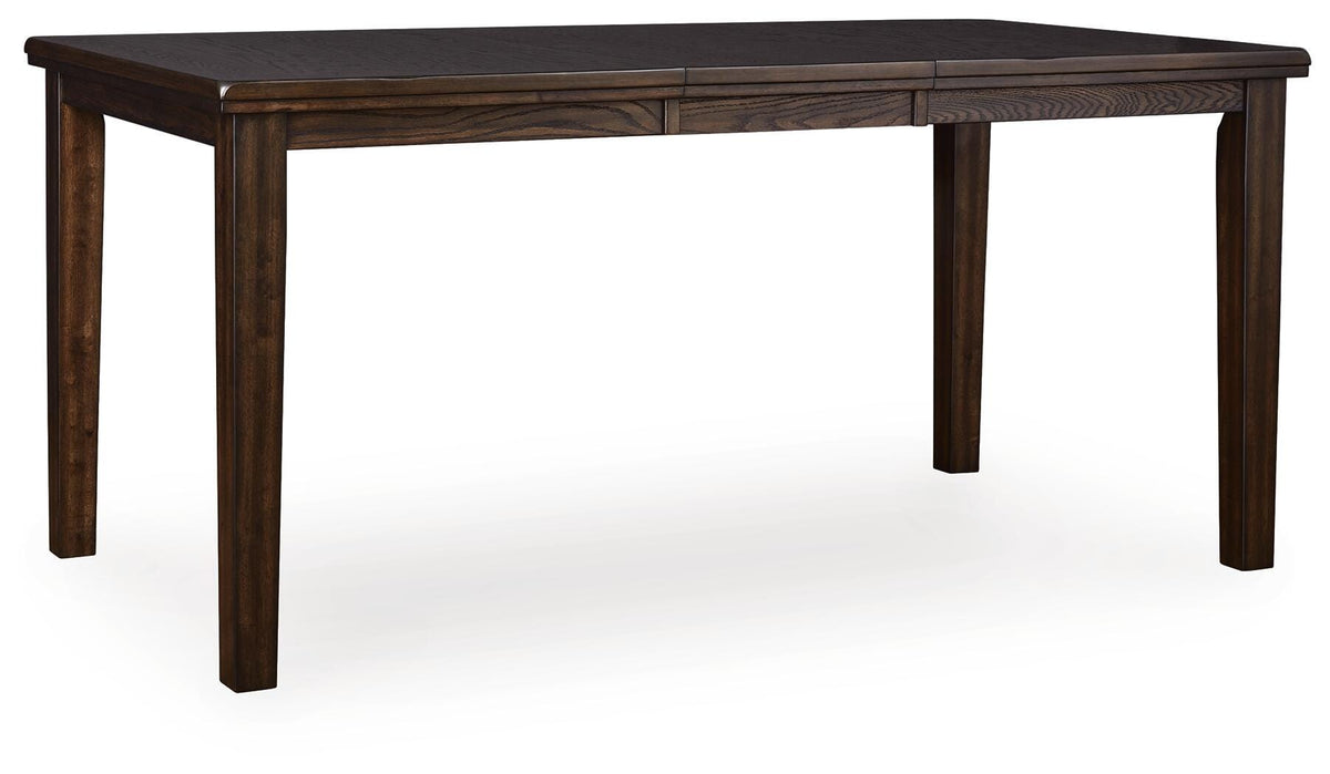 Haddigan Counter Height Dining Extension Table - D596-32 - product view or room setting; only counter height table included (supplier image 1)