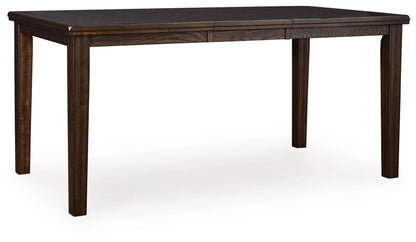 Haddigan Counter Height Dining Extension Table - D596-32 - product view or room setting; only counter height table included (supplier image 1)