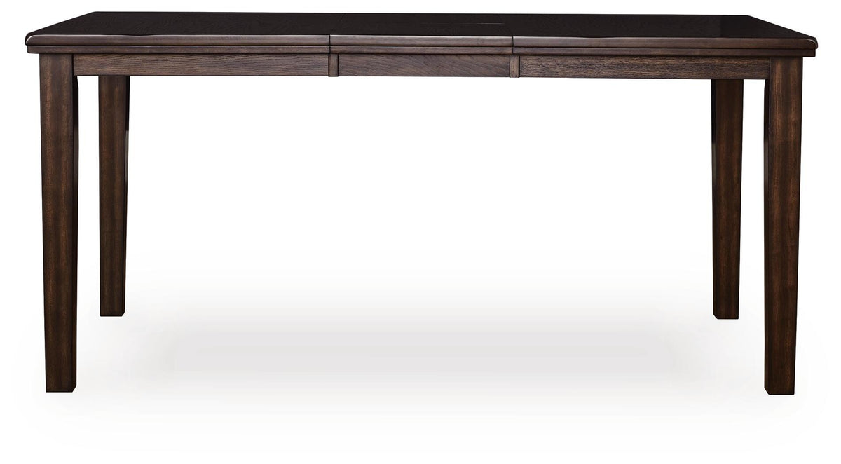Haddigan Counter Height Dining Extension Table - D596-32 - product view or room setting; only counter height table included (supplier image 2)