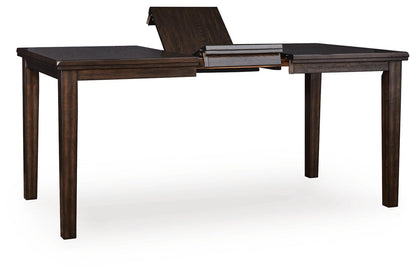 Haddigan Counter Height Dining Extension Table - D596-32 - product view or room setting; only counter height table included (supplier image 3)