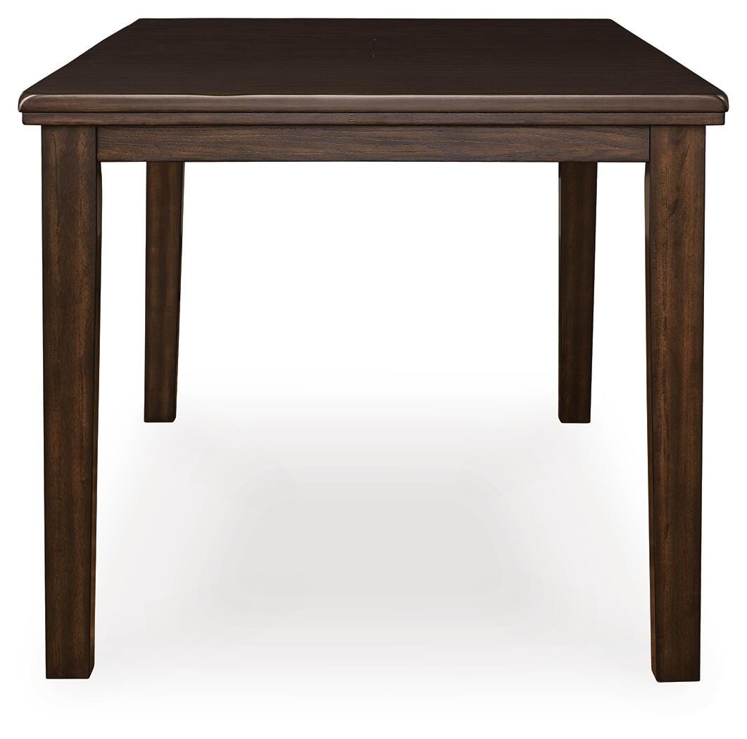 Haddigan Counter Height Dining Extension Table - D596-32 - product view or room setting; only counter height table included (supplier image 4)