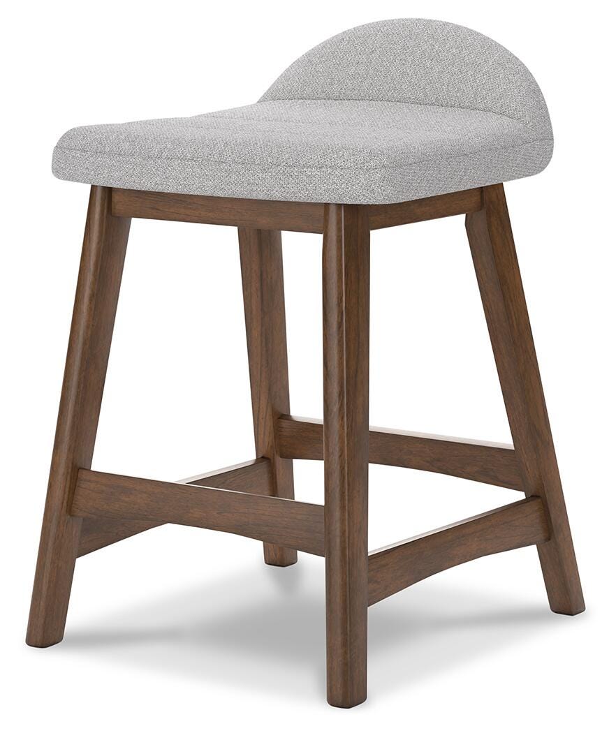 Lyncott Bar Stools (Set of 2) - D615-124X2 - product view or room setting; set of 2; individual included-item views (supplier image 43)