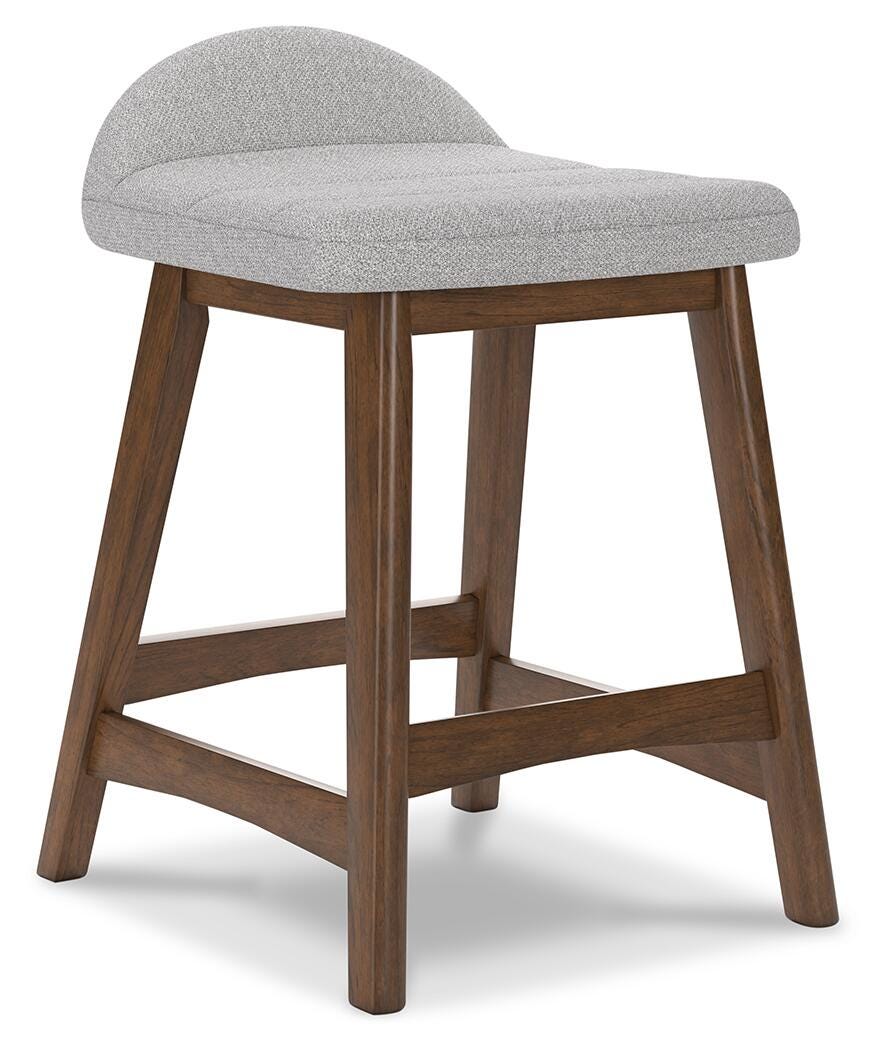Lyncott Bar Stools (Set of 2) - D615-124X2 - product view or room setting; set of 2; individual included-item views (supplier image 41)