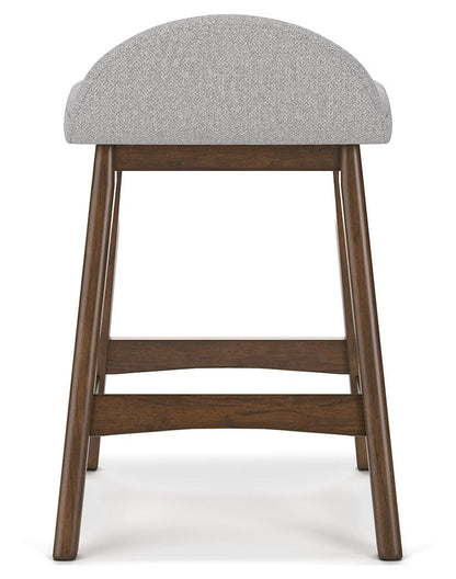 Lyncott Bar Stools (Set of 2) - D615-124X2 - product view or room setting; set of 2; individual included-item views (supplier image 44)