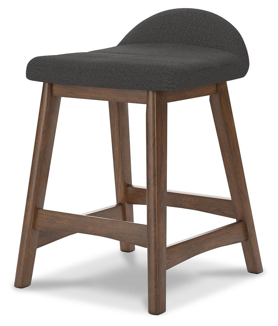 Lyncott Bar Stools (Set of 2) - D615-224X2 - product view or room setting; set of 2; individual included-item views (supplier image 18)